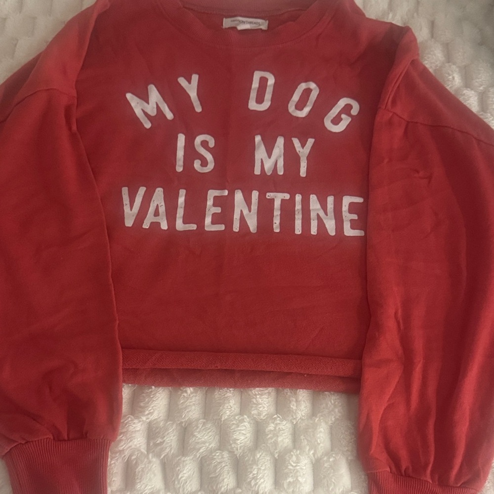 Grayson Threads Red Valentine's Sweatshirt